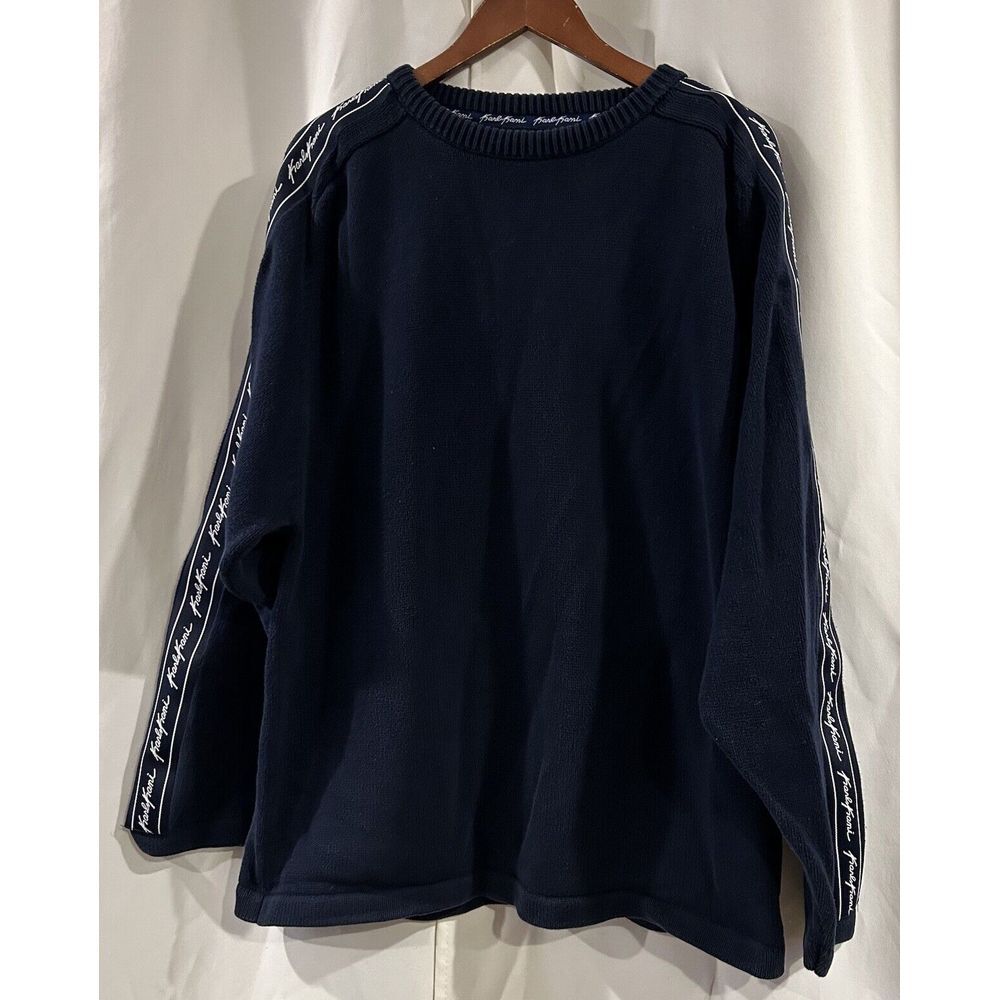 Karl Kani Vintage‎ Crewneck Pullover Sweater Size XL